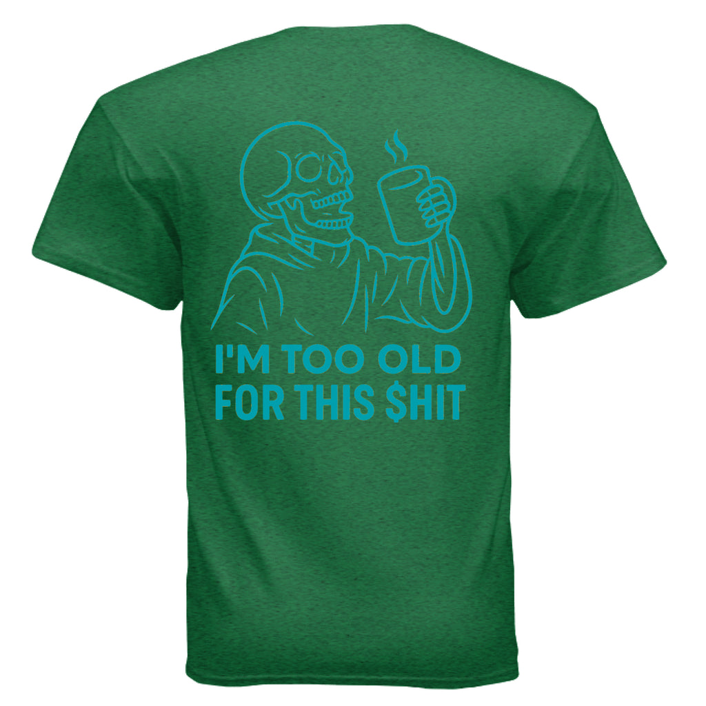 ANTIQUE IRISH GREEN - BACK