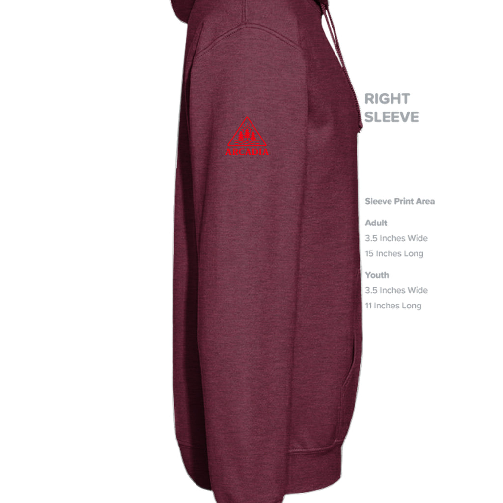Heather Sport Dark Maroon - G185 - SLEEVE_RIGHT