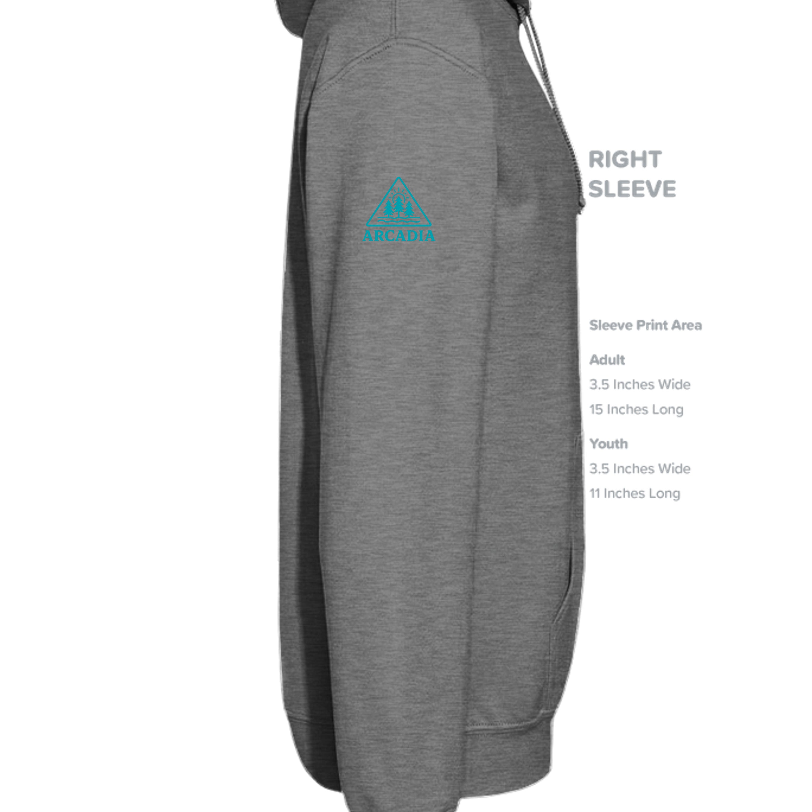 GRAPHITE HEATHER - G185 - SLEEVE_RIGHT
